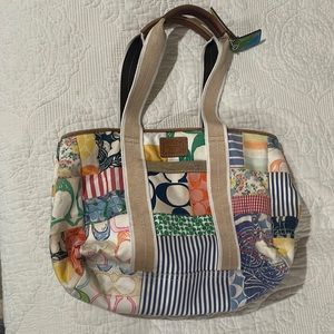 Coach patchwork purse